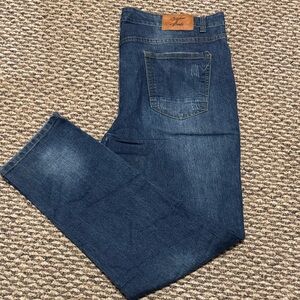 Stitches Dark Blue Slim Men Jeans